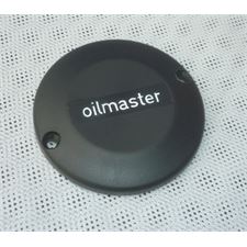 OILMASTER - ENGINE COVER CAP - WITH WHITE TEXT OILMASTER